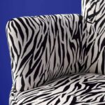 Armchair Zebra Black-White