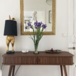 Table Lamp Rabbit Hiding Bunny Gold-Black