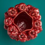 Vase Paprika Red Pepper Handmade