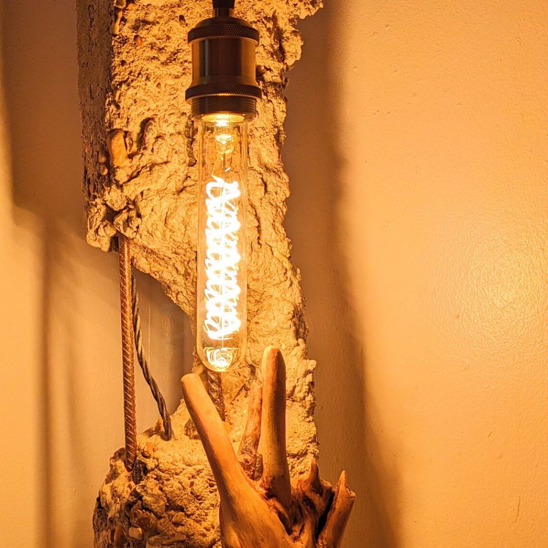 1 CONCRETE FLOOR LAMP