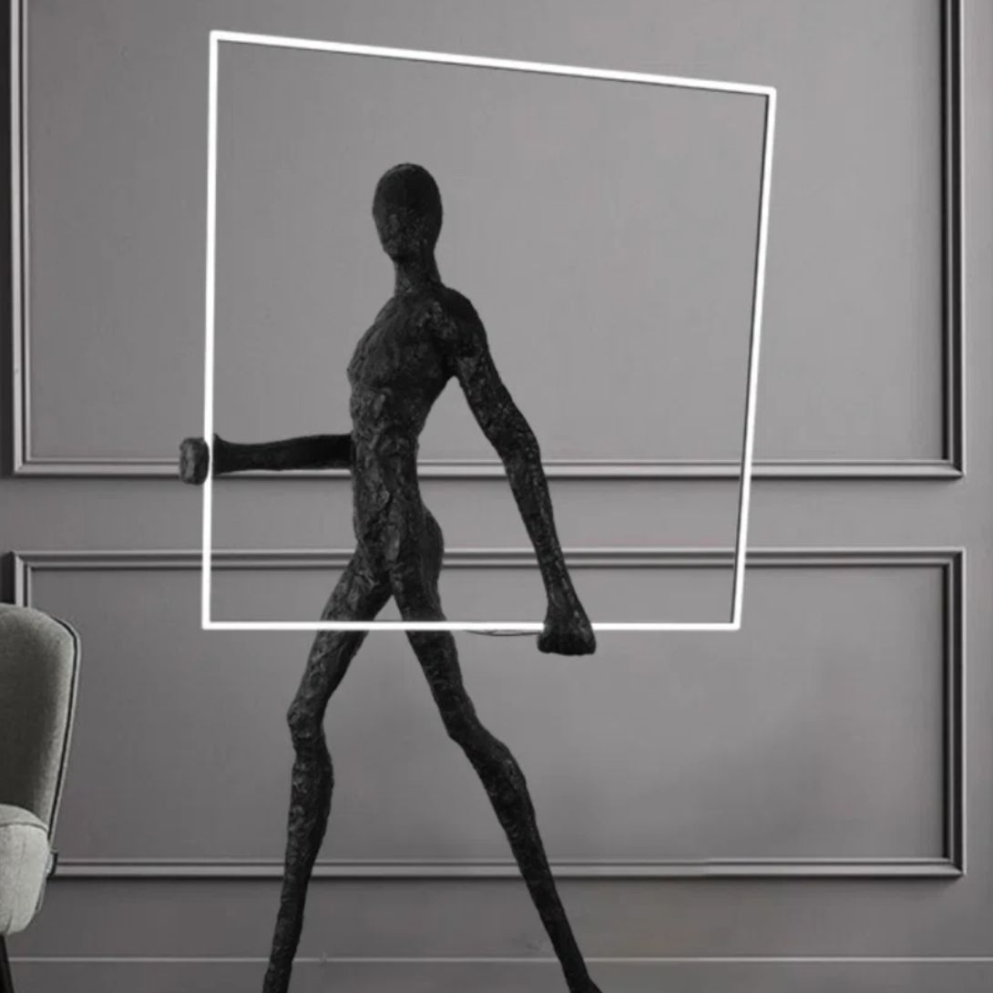 1 DWECK 71 BLACK LED NOVELTY FLOOR LAMP