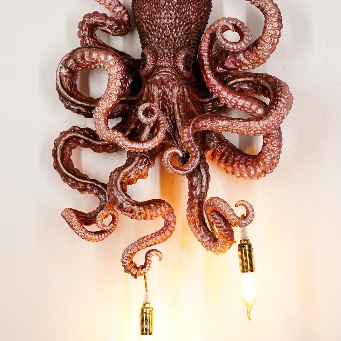 1 OCTOPUS TENTACLE CHANDELIER CTHULHU MYTHOS FANTASY WALL
