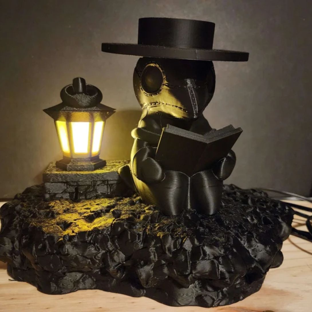 1 PLAGUE DOCTOR LAMP