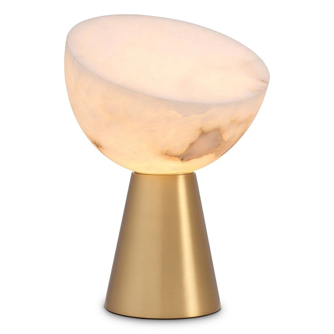 1 CHAMONIX TABLE LAMP ANTIQUE BRASS FINISH