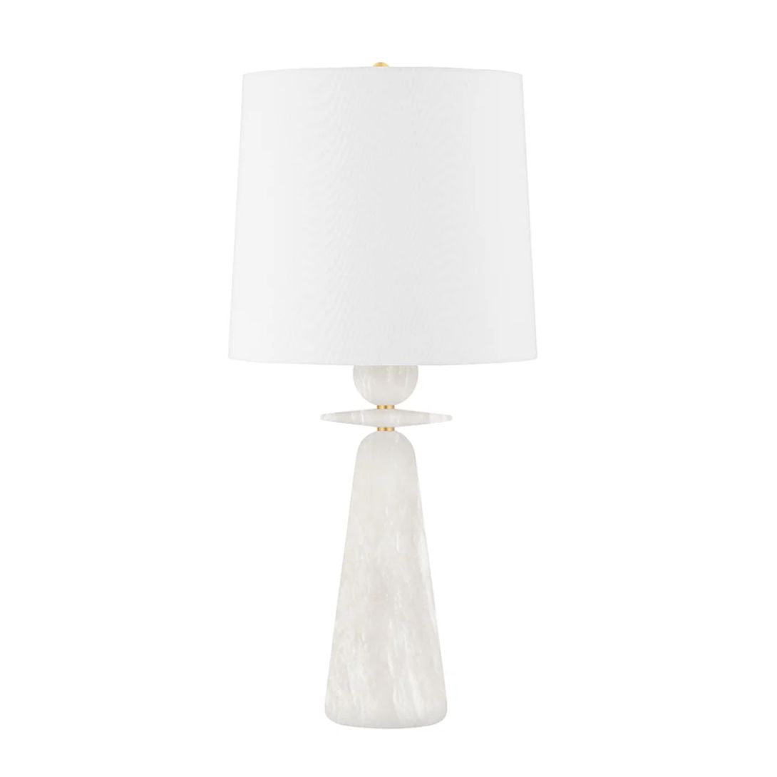 1 MONTGOMERY TABLE LAMP AGED BRASS