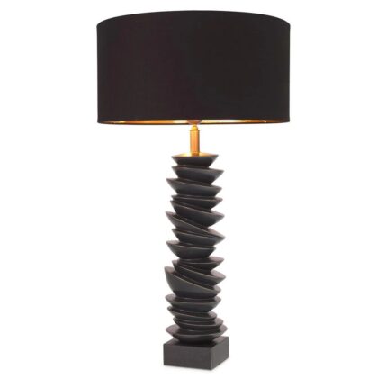 LORIEUX TABLE LAMP BRONZE FINISH WITH SHADE