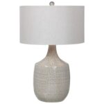 FELIPE TABLE LAMP GREY