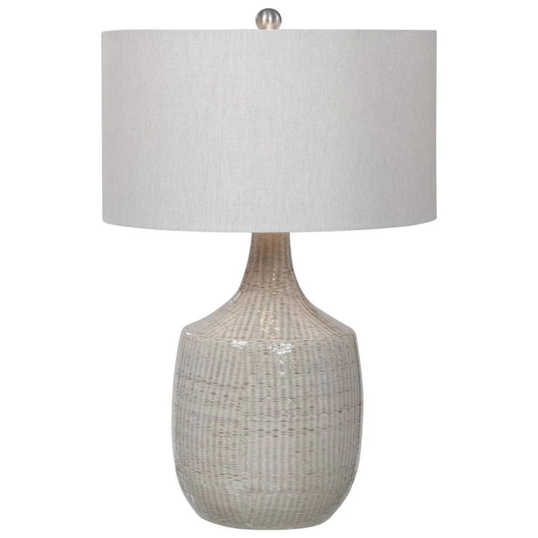 1 FELIPE TABLE LAMP GREY