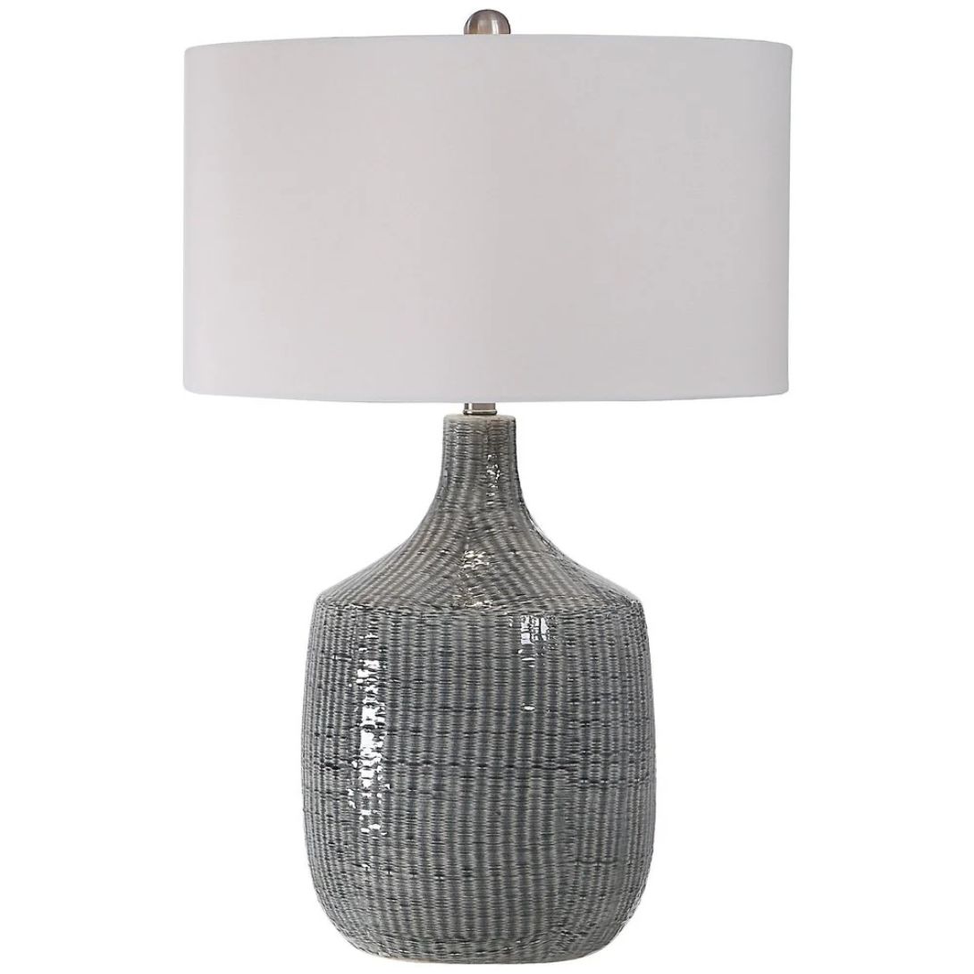 1 FELIPE TABLE LAMP DISTRESSED GREY