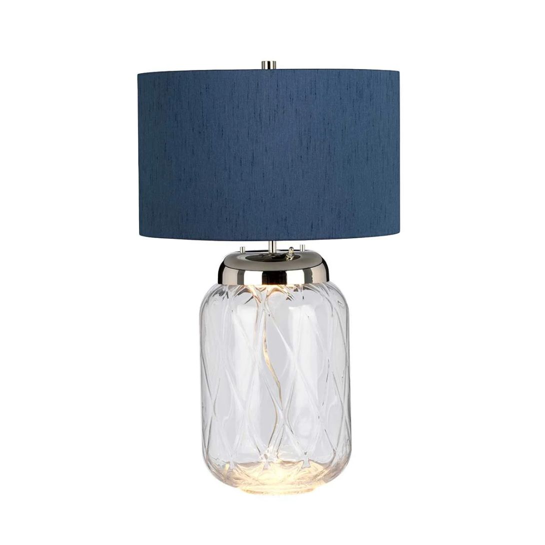 1 SOLA LARGE TABLE LAMP BLUE