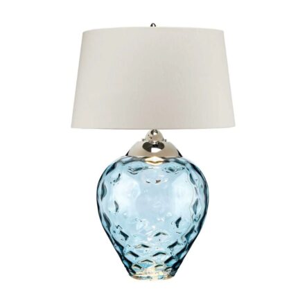 SAMARA LARGE TABLE LAMP LIGHT BLUE
