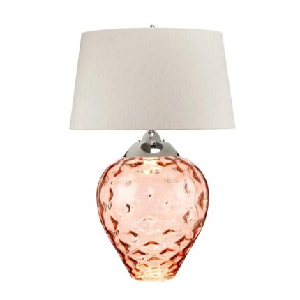 SAMARA LARGE TABLE LAMP SALMON