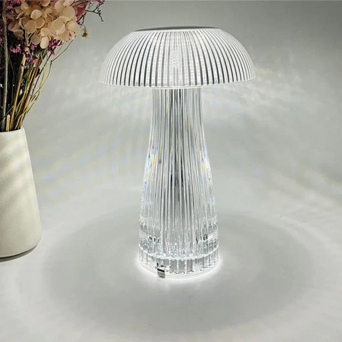 1 GLOWING JELLYFISH CORDLESS TABLE LAMP
