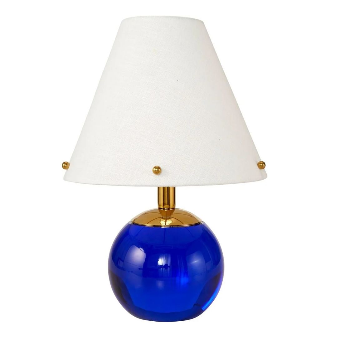 1 BELVEDERE LAMP BLUE AND WHITE