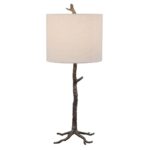 BRANCH TABLE LAMP BRONZE