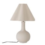 HEIDE TABLE LAMP WHITE STONEWARE