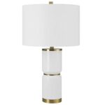 LILIAN TABLE LAMP WHITE