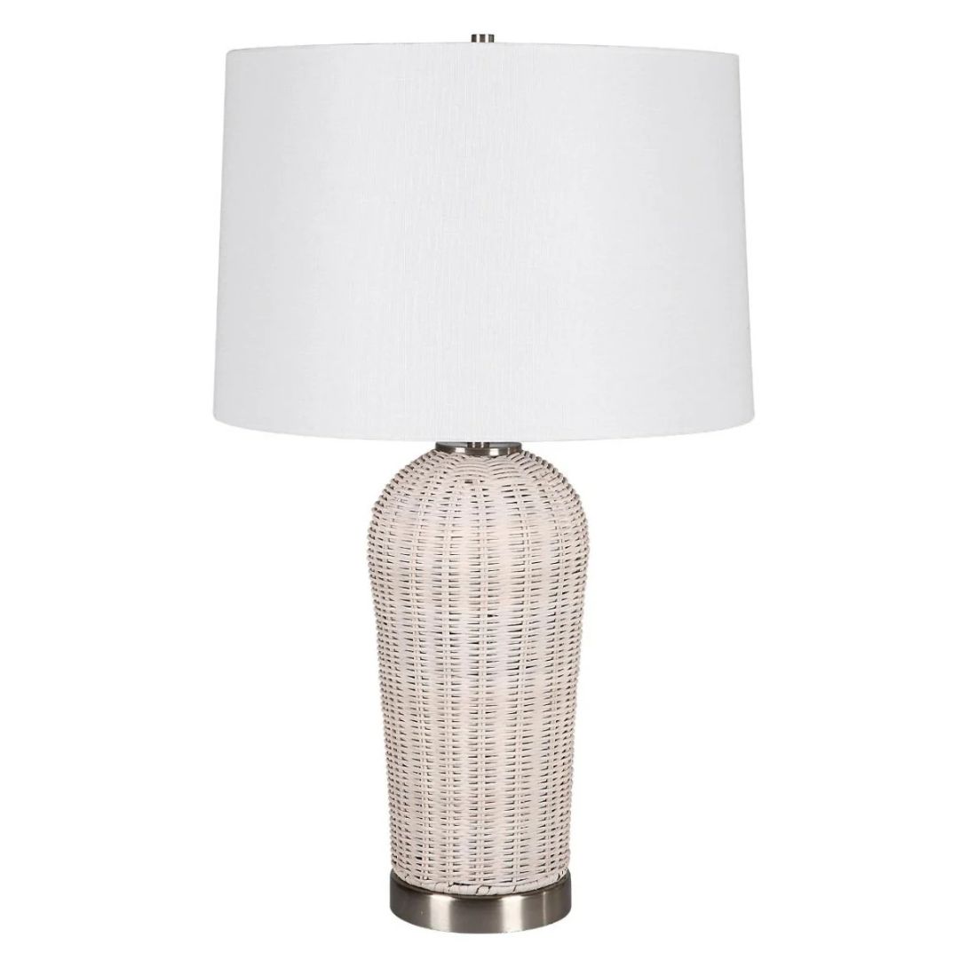 1 WOVEN TABLE LAMP