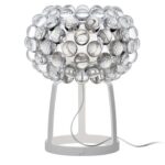 FOSCARINI CABOCHE LED TABLE LIGHT TRANSPARENT
