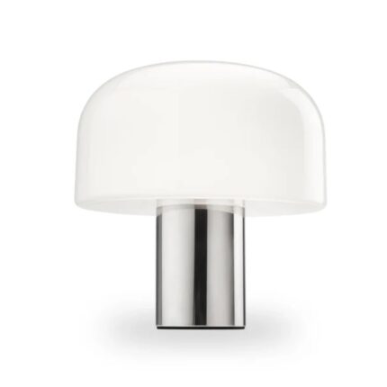 FLOS BELLHOP GLASS T TABLE LIGHT WHITE