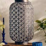 PERFORATED FOLIAGE SOLAR LANTERN EXTRA LARGE