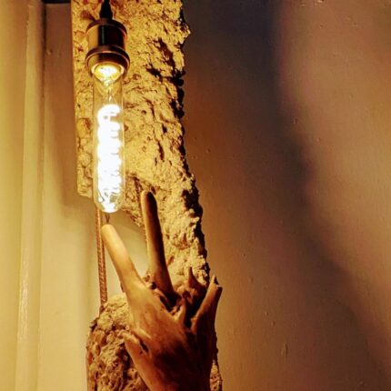 CONCRETE FLOOR LAMP
