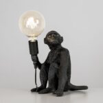 GEORGE MONKEY TABLE LAMP IN BLACK
