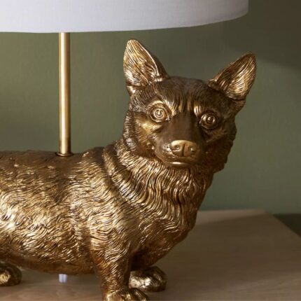 THE ICON TABLE LAMP DOG EDITION CORGI