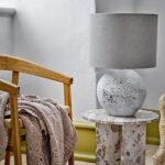 ISEDORA TABLE LAMP NATURAL STONEWARE