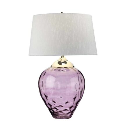 SAMARA LARGE TABLE LAMP PLUM