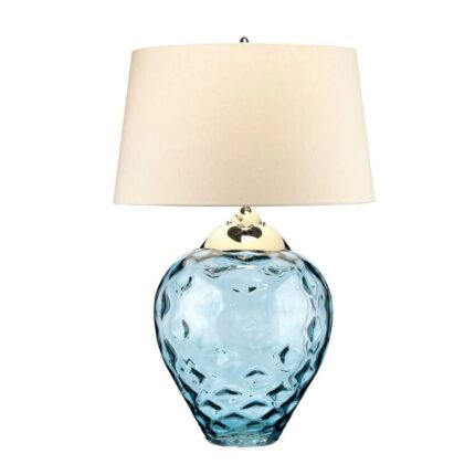 SAMARA LARGE TABLE LAMP LIGHT BLUE