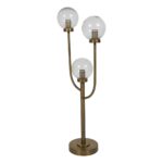 WELLESLEY 3 GLOBE TABLE LAMP