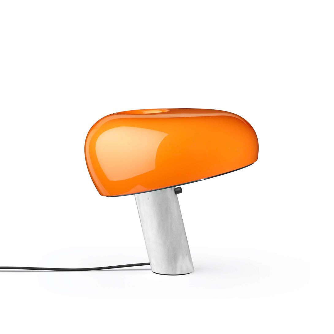 2 SNOOPY TABLE LAMP ORANGE