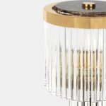 MONTICELLO TABLE LAMP WITH EMPERADOR MARBLE BASE