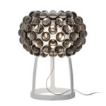 FOSCARINI CABOCHE LED TABLE LIGHT GREY