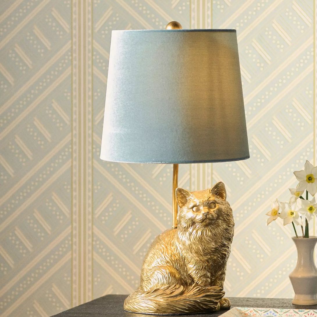 2 THE ICON TABLE LAMP CAT EDITION RAG DOLL