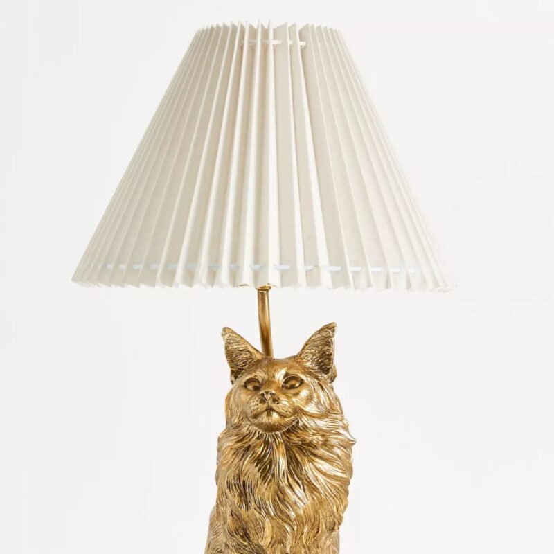 THE ICON TABLE LAMP CAT EDITION MAINE COON