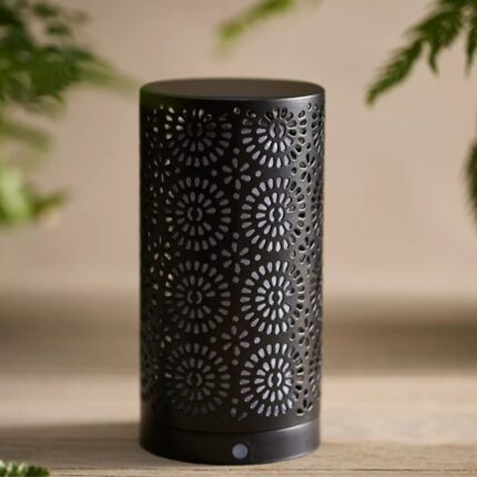 FLAME EFFECT TABLETOP LANTERN