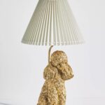 THE ICON TABLE LAMP DOG EDITION POODLE
