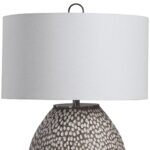 CYPRIEN TABLE LAMP GREY AND WHITE