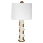 UTTERMOST BLACK LABEL HALF MOON TABLE LAMP OUTLET