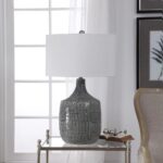 FELIPE TABLE LAMP DISTRESSED GREY