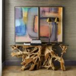 BLACK LABEL STREAMLINE BUFFET MARBLE BASE LAMP