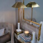 EMPRESS BUFFET LAMP GOLD