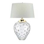 SAMARA LARGE TABLE LAMP CLEAR