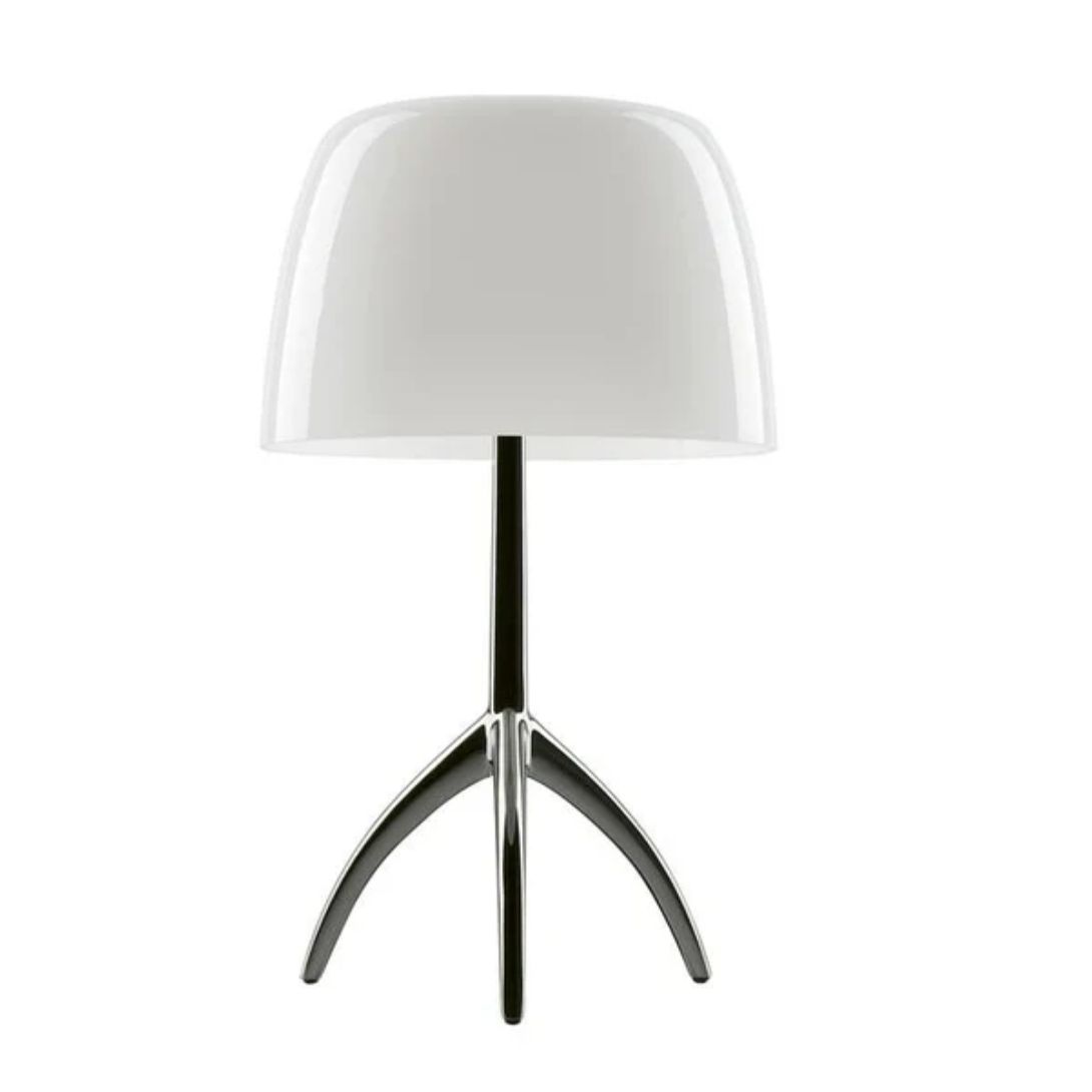 3 FOSCARINI LUMIERE TABLE LIGHT WHITE