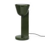 FLOS CERAMIQUE TABLE LAMP UP MOSS GREEN