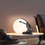 NOVELLA 14 NOVELTY TABLE LAMP BLACK
