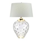 SAMARA LARGE TABLE LAMP CLEAR