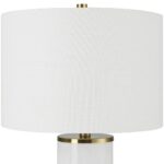 LILIAN TABLE LAMP WHITE